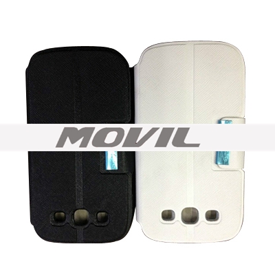 SCB-222 Fundas con ventana de vista para Samsung S3 I9300 SCB-222-4